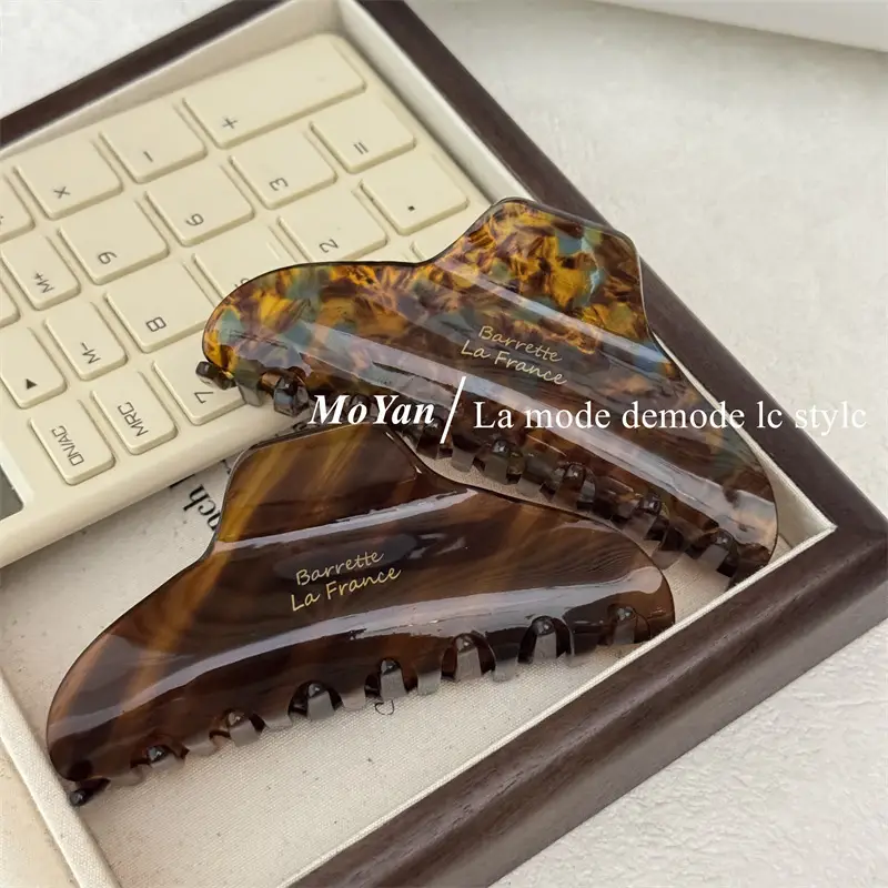 Elegant Acetic Acid Hair Clip for Women — feature 6