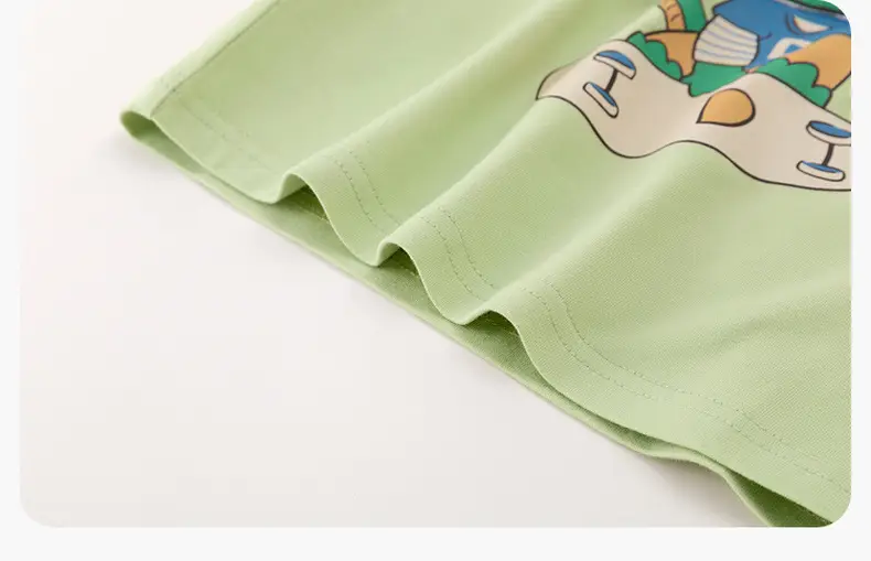 Doodle Kids Summer T-Shirt Light Green Boys — feature 6