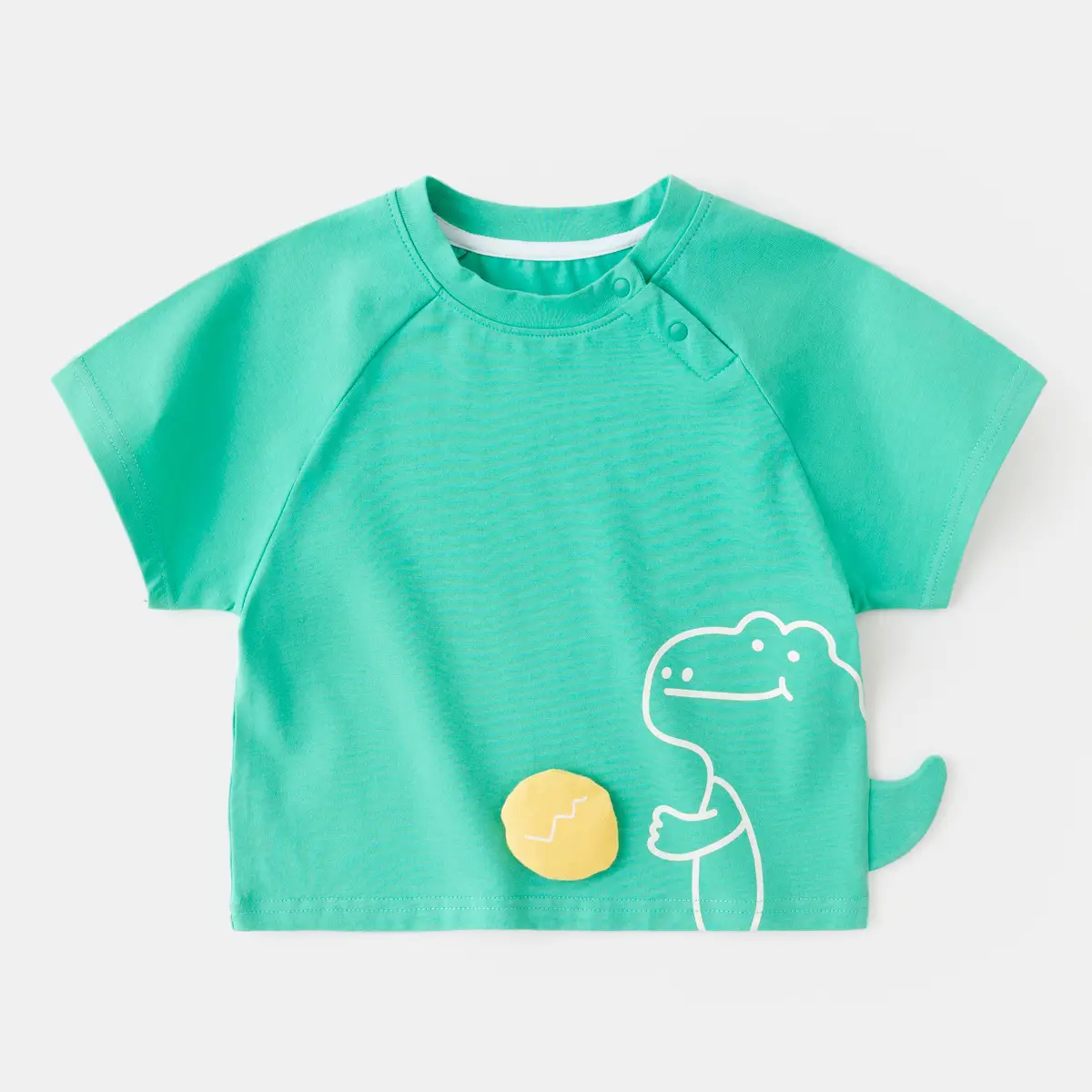 Doodle Kids Summer T-Shirt Light Green Boys