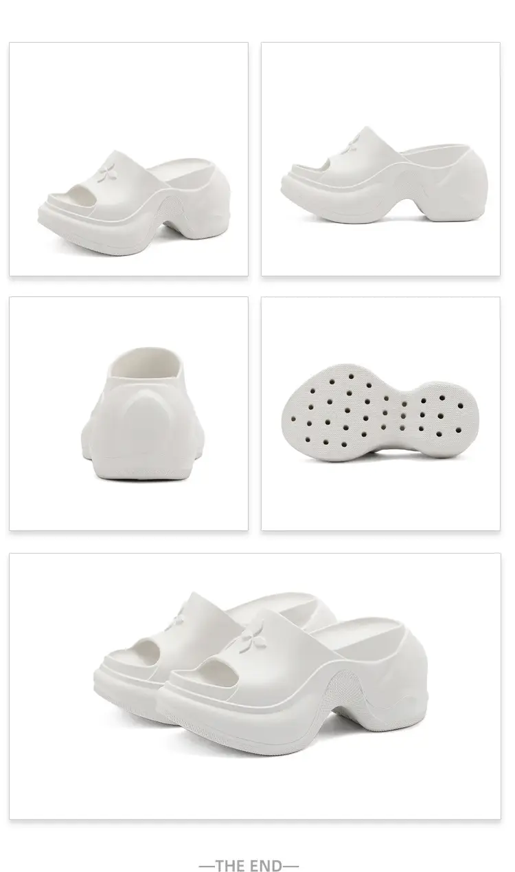 Thick-Soled Slippers for Women, European and American Style, Trendy Eva Soft-Soled, Internet Celebrity Style, High-Heeled, One-Strap Sandals, Cross-Border Comfortable — feature 43