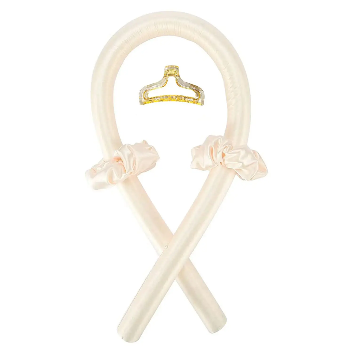 Leopard Print Curls Hair Stick Cross Design - Image 4