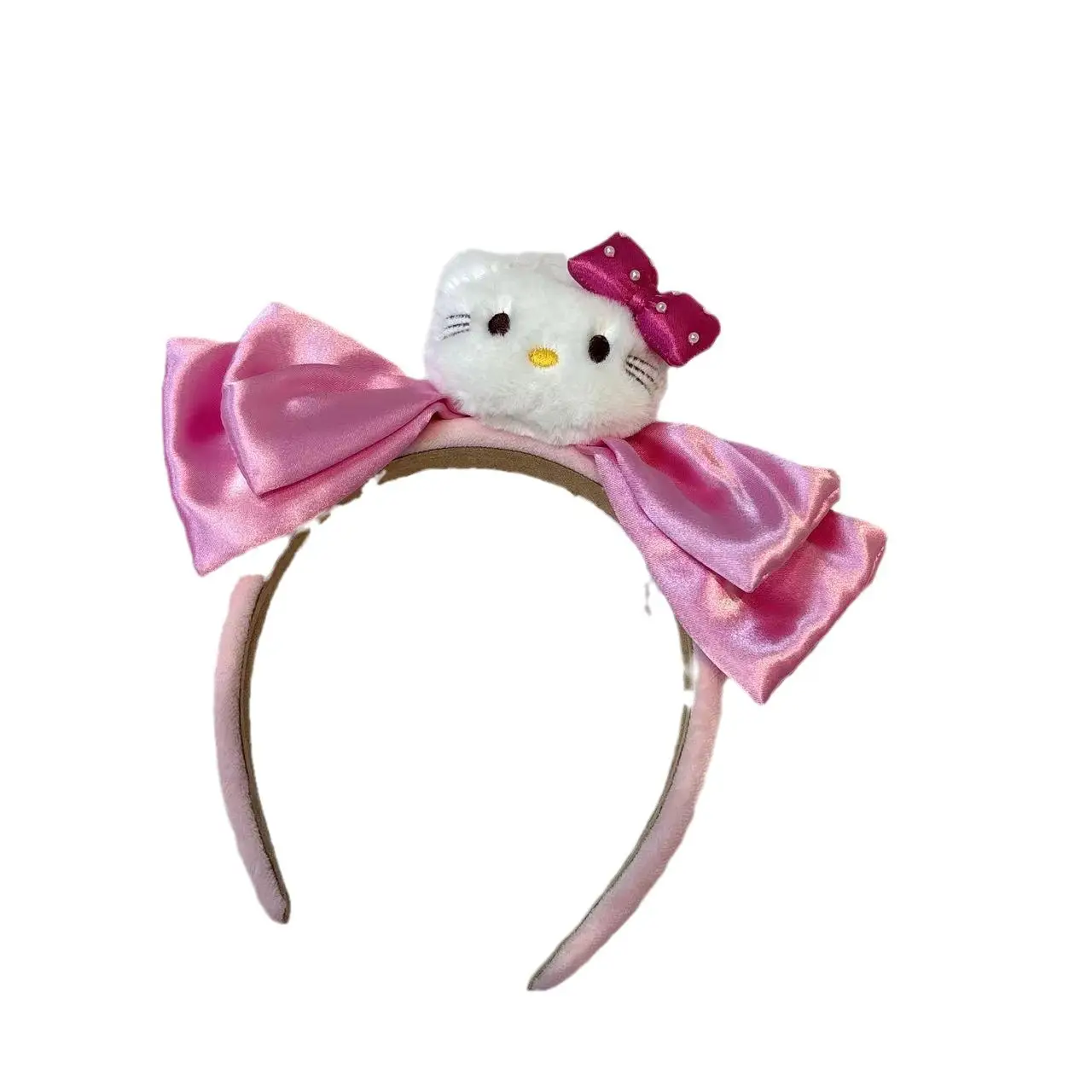 KT Bow Headband Women Cute Cartoon Hair Stamp 2024