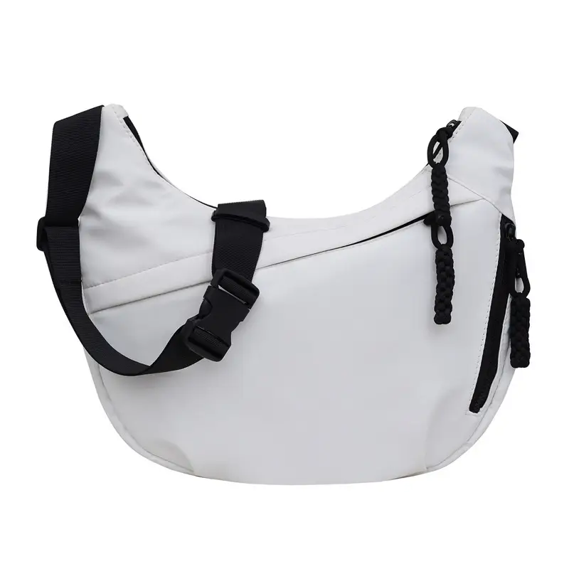 Women's Messenger Bag Red Black White Large Capacity - Image 2