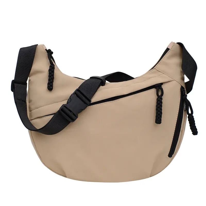 Women's Messenger Bag Red Black White Large Capacity - Image 3