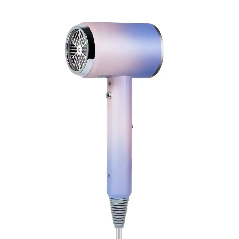 Blue Light Negative Ion Hair Dryer Quick Cold Warm Switch