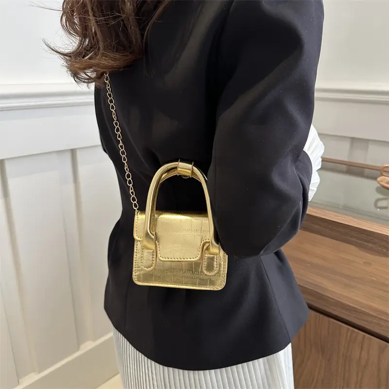 Pink Korean Style Crossbody Bag for Women - Image 7