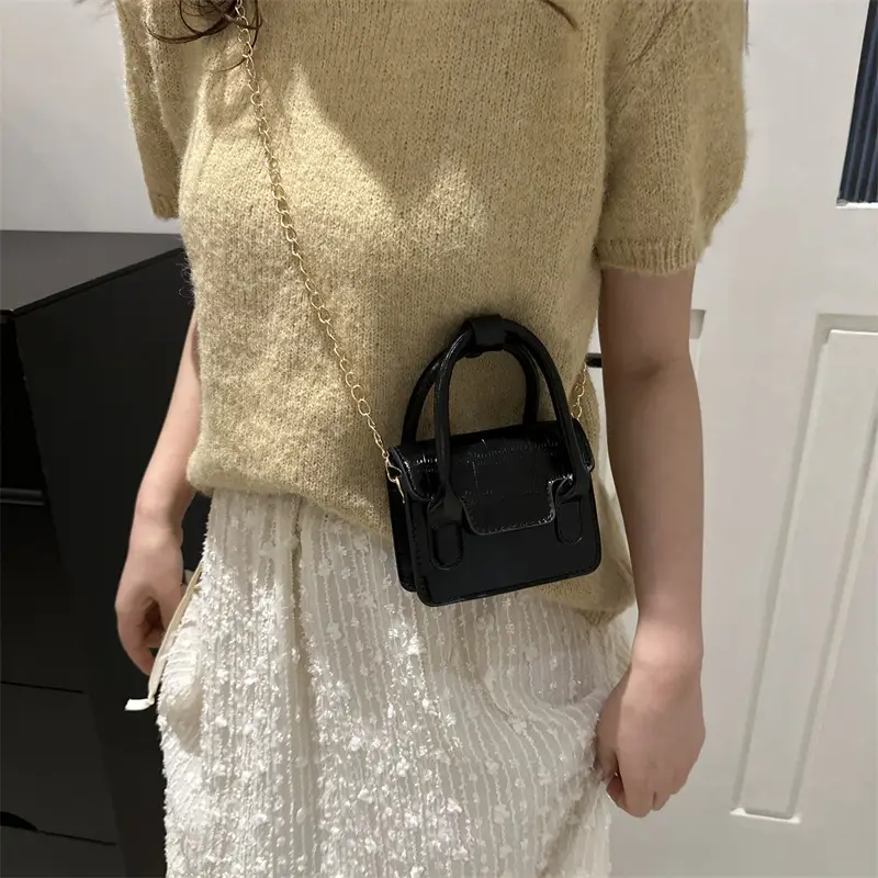 Pink Korean Style Crossbody Bag for Women - Image 9
