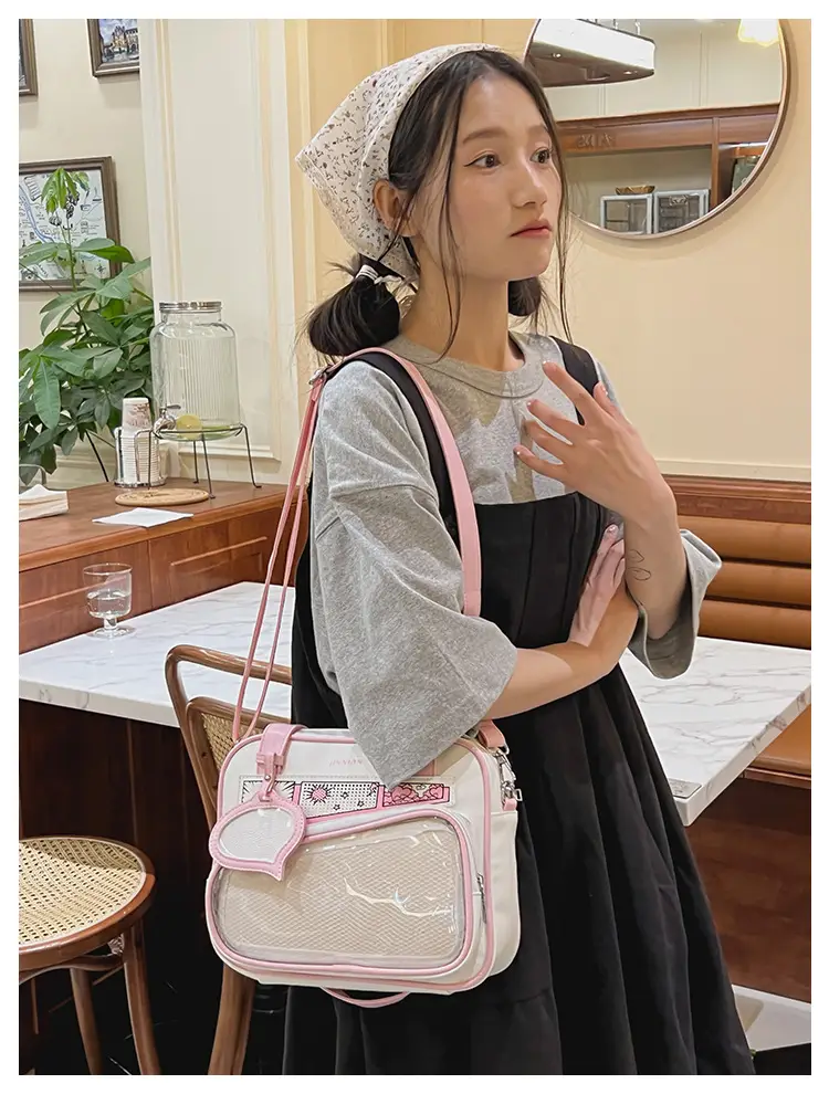 Japanese Small Crossbody Bag for Girls Students Multi Color — feature 43