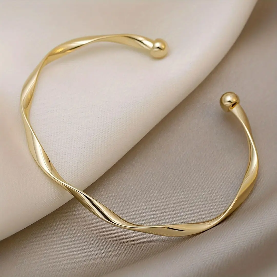 European and American fashion bracelet minimalist personality multi-layer hollow open arm ring sand chain pattern bracelet cross bracelet