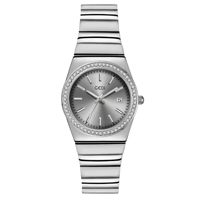 Goldie Light Luxury Steel Band Watch Women's Waterproof Quartz - Image 2