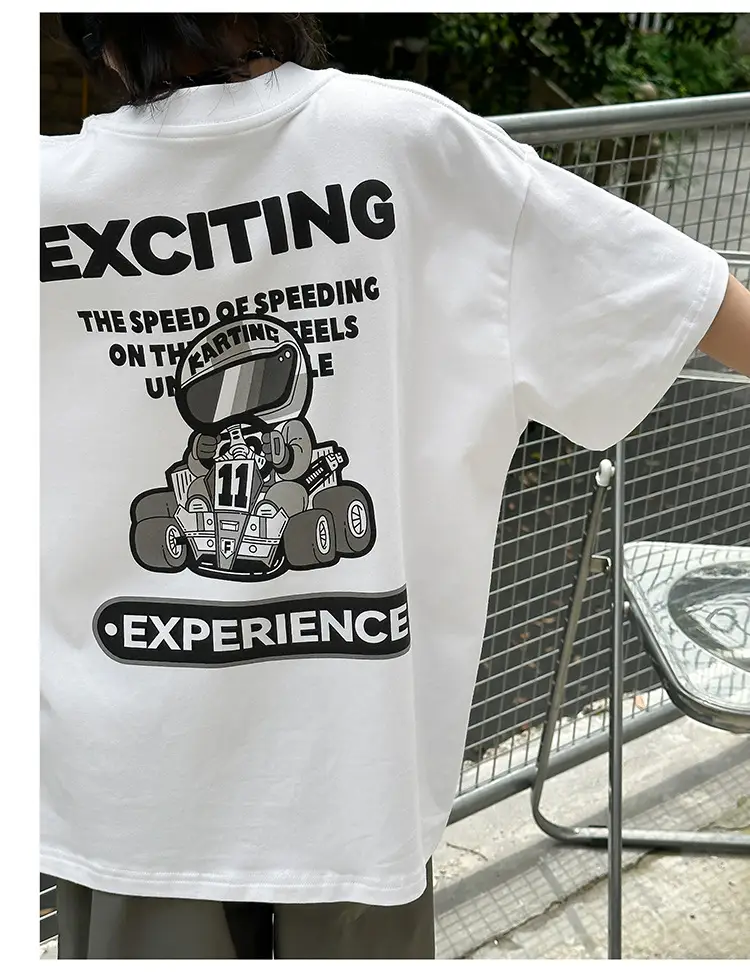 2024 Boys Summer Crewneck T-Shirt Short Sleeve Korean Style — feature 9