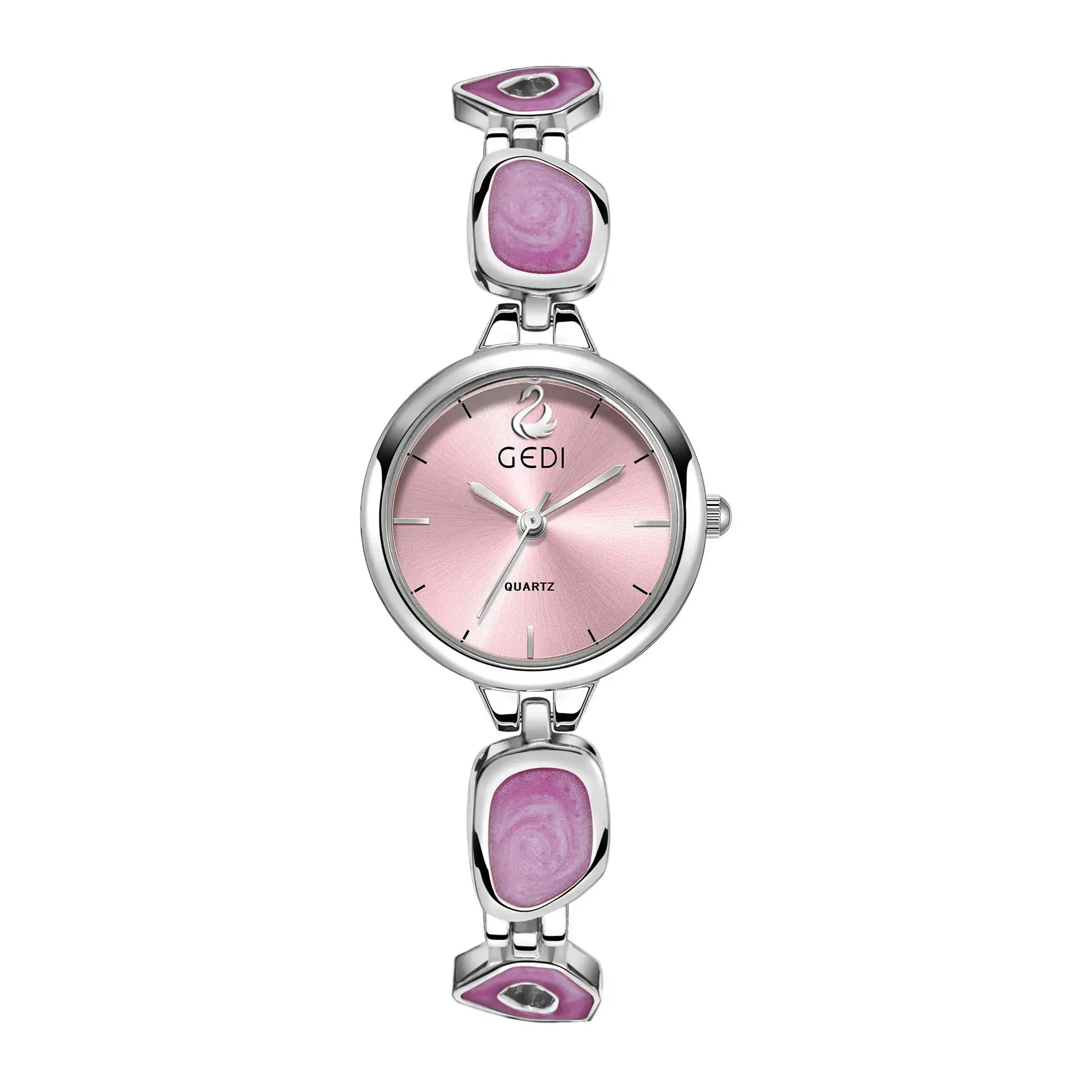 Women's Goldie Quartz Bracelet Watch Purple - Image 6