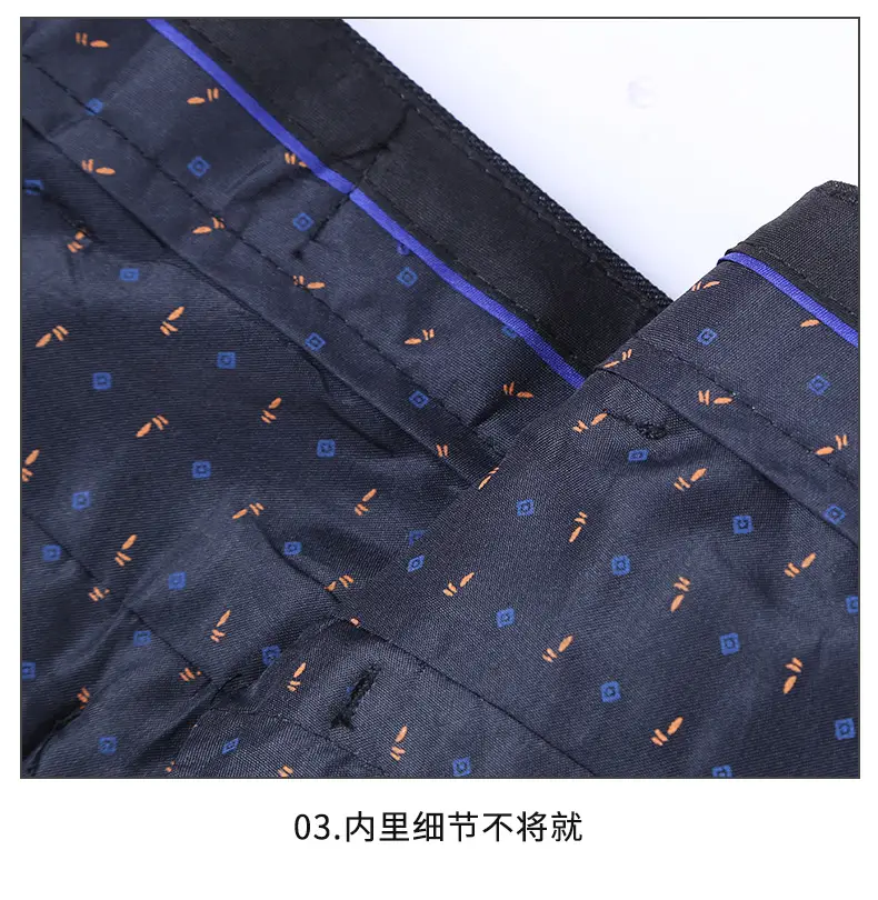 Men Straight Leg Pants Black Casual Spring Fall Wear — feature 19