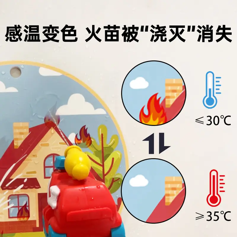 Cross-border e-commerce independent station children firemen warm fire sprinkler bath toys swimming pool games toys