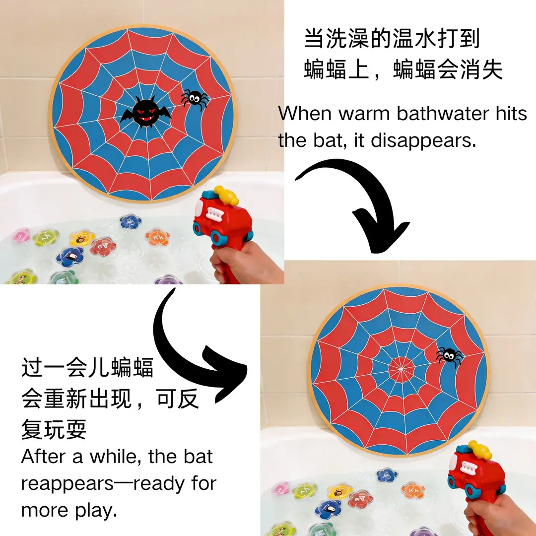 Cross-border e-commerce independent station children firemen warm fire sprinkler bath toys swimming pool games toys — feature 18