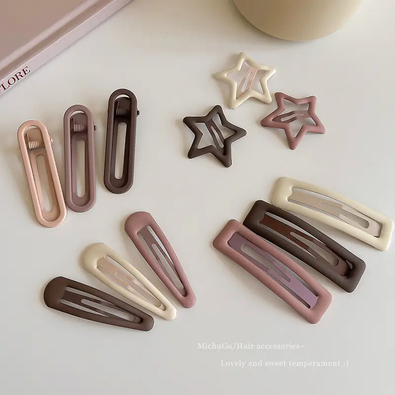 Cute Star Small Hairpin Women's 2024 New Side Bangs Clip - Image 90