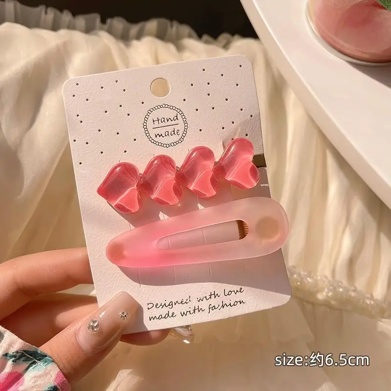 Cute Star Small Hairpin Women's 2024 New Side Bangs Clip - Image 48