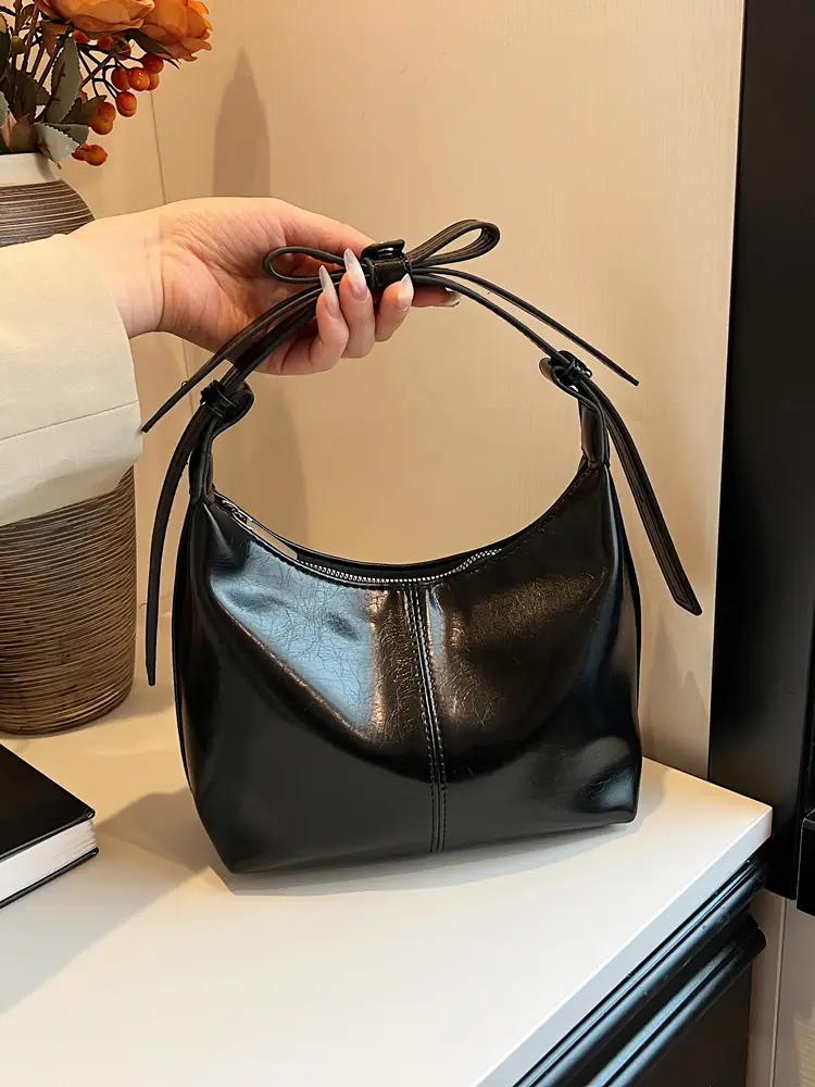 Silver Bucket Bag Women 2024 Casual Shoulder Crossbody - Image 7