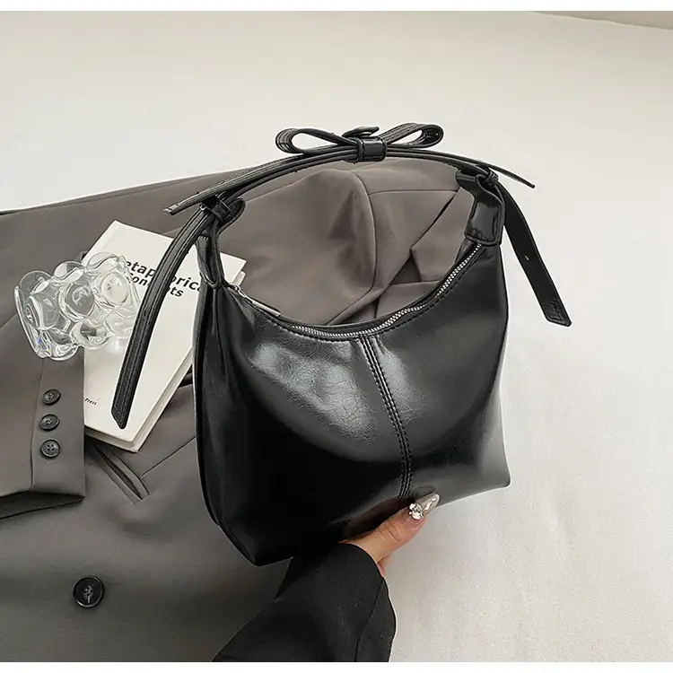 Silver Bucket Bag Women 2024 Casual Shoulder Crossbody — feature 24