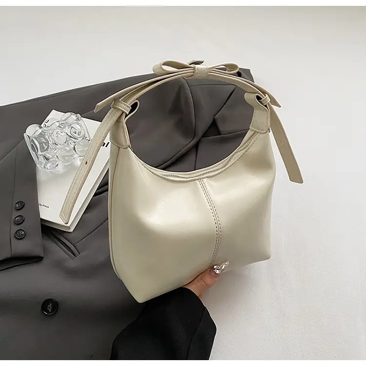 Silver Bucket Bag Women 2024 Casual Shoulder Crossbody — feature 25
