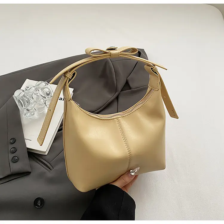 Silver Bucket Bag Women 2024 Casual Shoulder Crossbody — feature 27