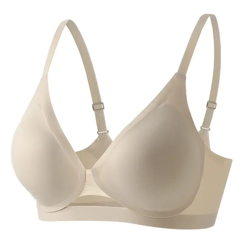 Traceless Big Chest Small Underwear Women's Gathering - Image 2