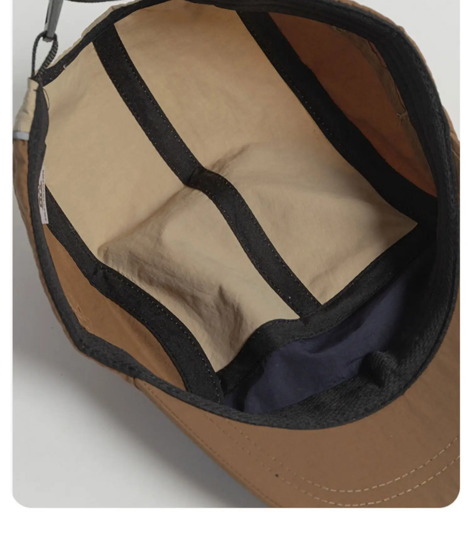 Vintage Stitching Five-Piece Baseball Cap Men's Japanese Tooling Outdoor Mountaineering Camping Sunscreen Cap Women — feature 12