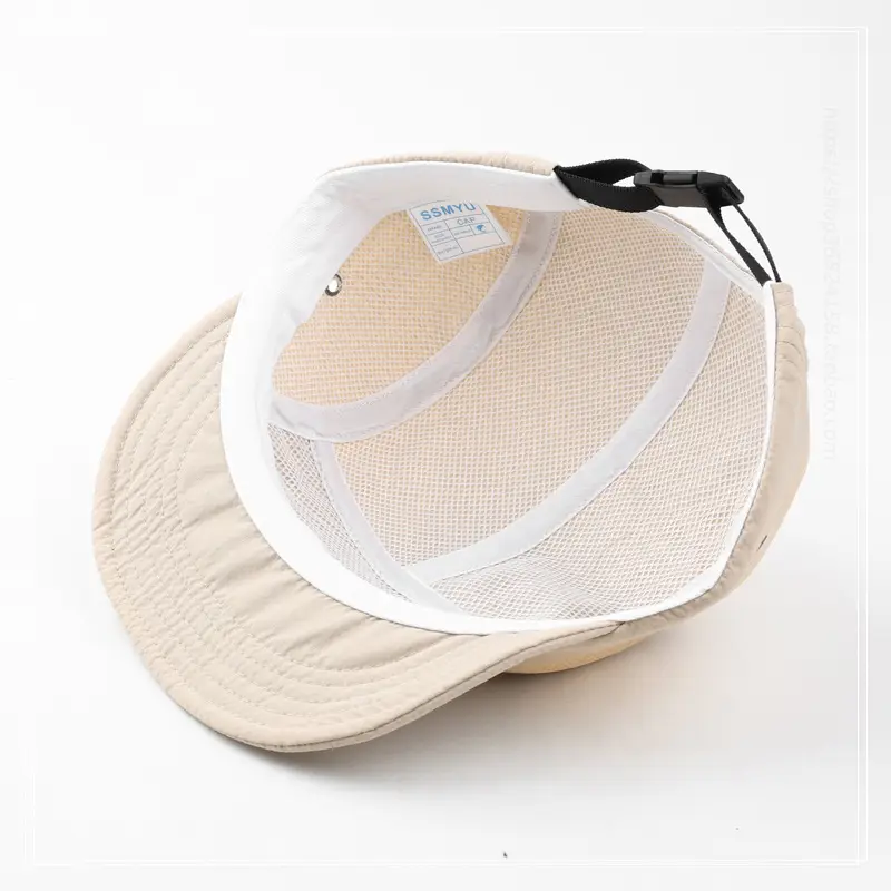 Men's Beige Retro Soft-Brimmed Baseball Cap — feature 16