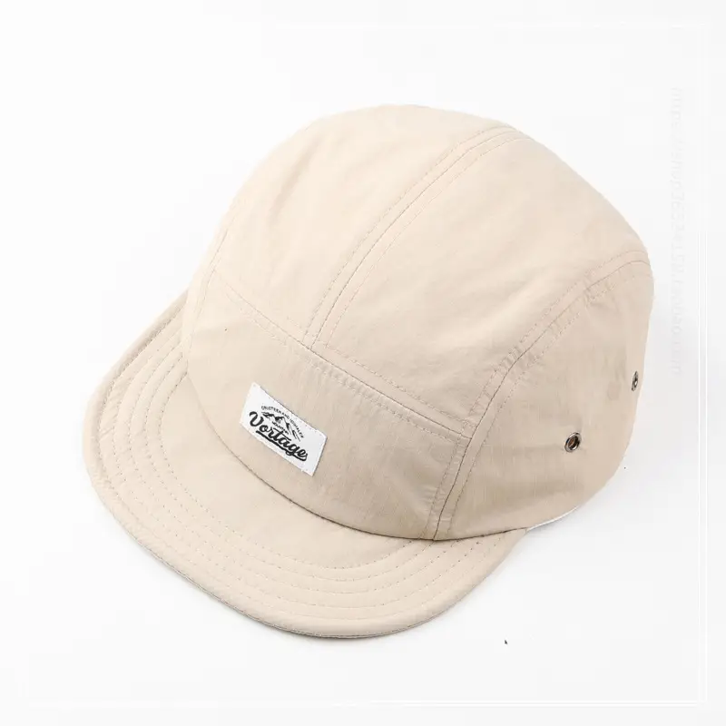 Men's Beige Retro Soft-Brimmed Baseball Cap — feature 18