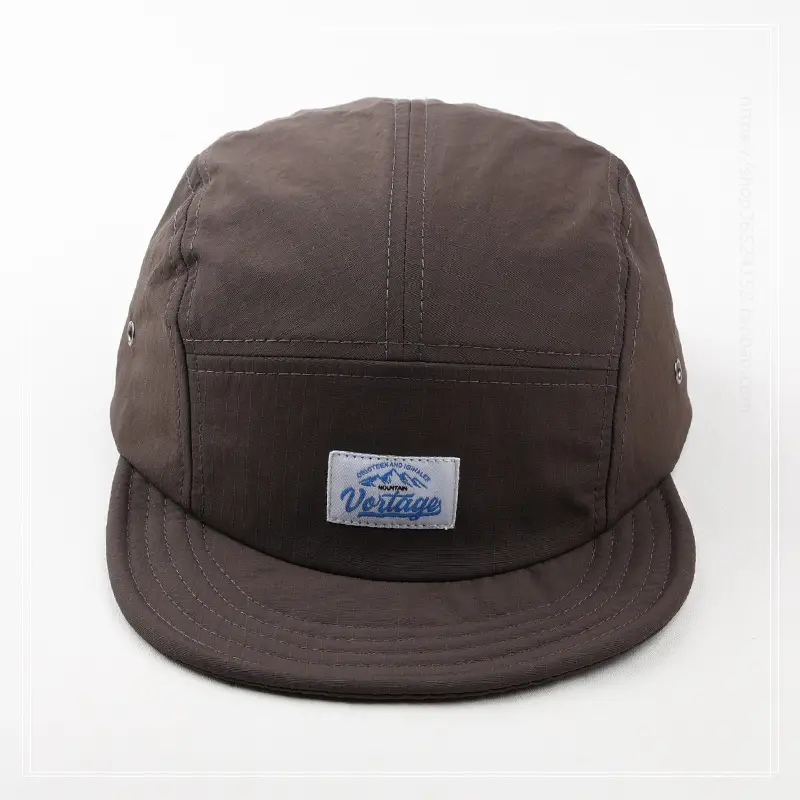 Men's Beige Retro Soft-Brimmed Baseball Cap — feature 8