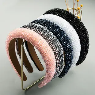 Crystal Baroque Hair Band with Green Gemstone — feature 11