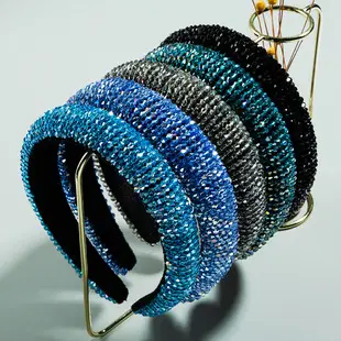 Crystal Baroque Hair Band with Green Gemstone — feature 9