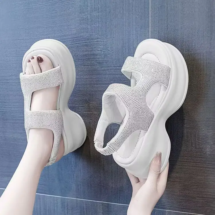 Stylish Glitter Sandals for Women Summer Wear - Image 5