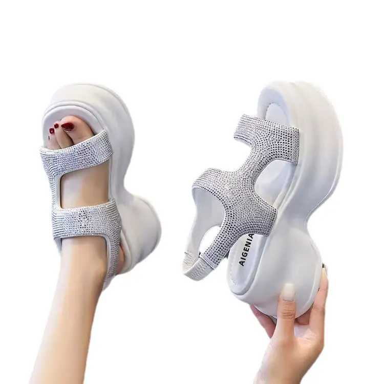 Stylish Glitter Sandals for Women Summer Wear - Image 7