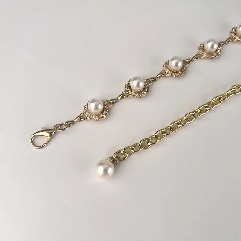 Water Diamond Rhinestone Waist Chain Silver Color — feature 4