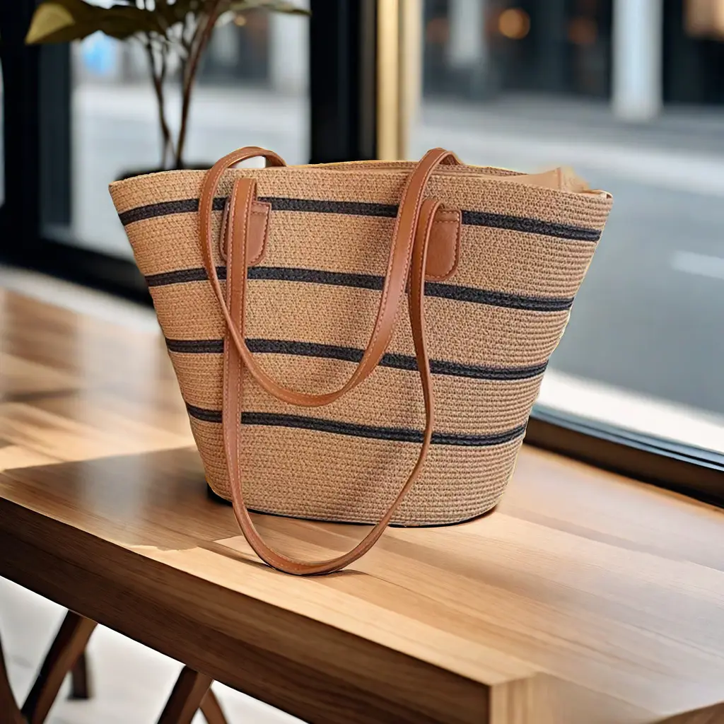 khaki large black bar