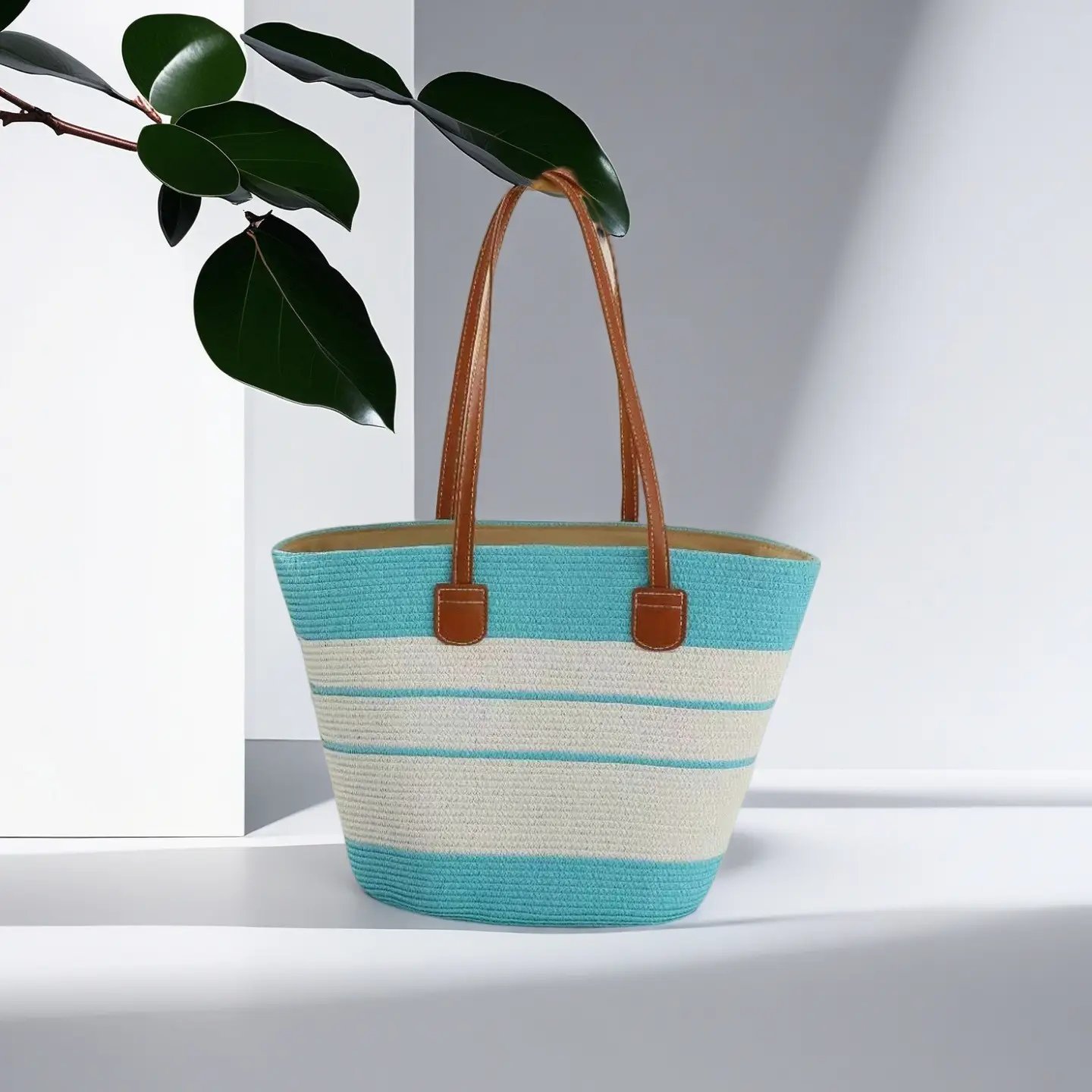 Women Straw Bag Summer 2024 Large Capacity Beach Bag - Image 50