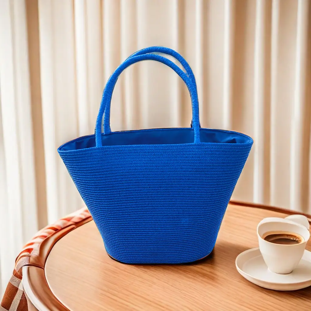 Women Straw Bag Summer 2024 Large Capacity Beach Bag - Image 60