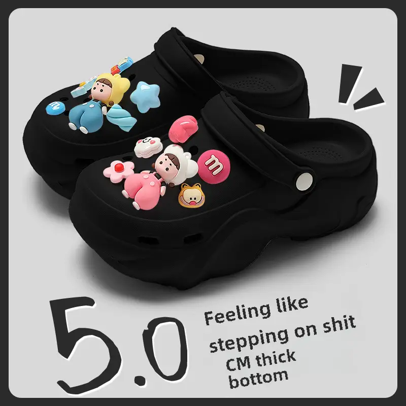 Women's Chao Soft Beige Clogs 2024 Summer - Image 29