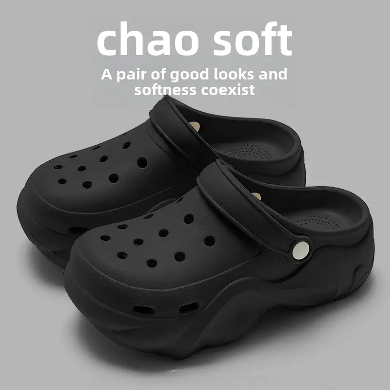 Women's Chao Soft Beige Clogs 2024 Summer - Image 34