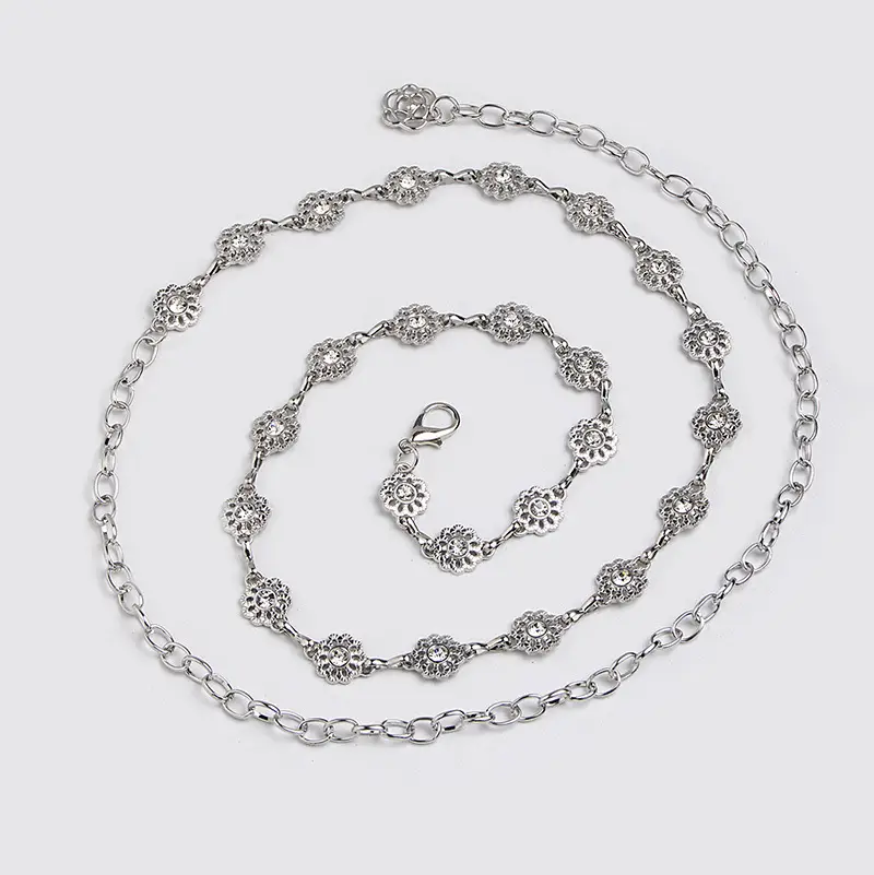 Gold Butterfly Flower Waist Chain for Women - Image 12