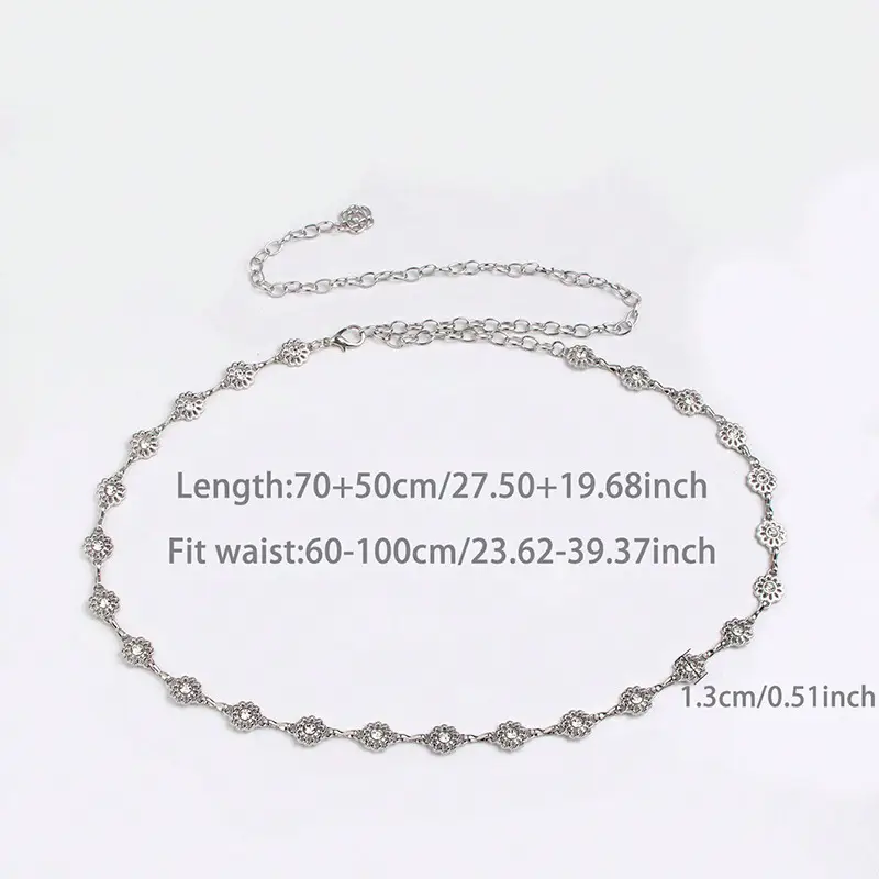 Gold Butterfly Flower Waist Chain for Women — feature 12