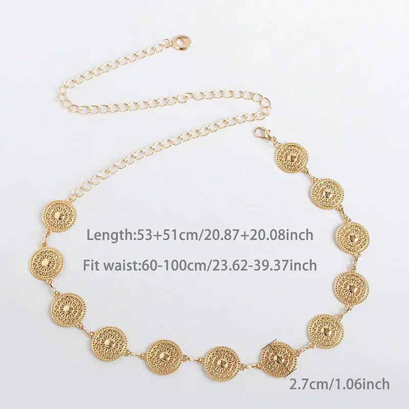 Gold Butterfly Flower Waist Chain for Women — feature 25