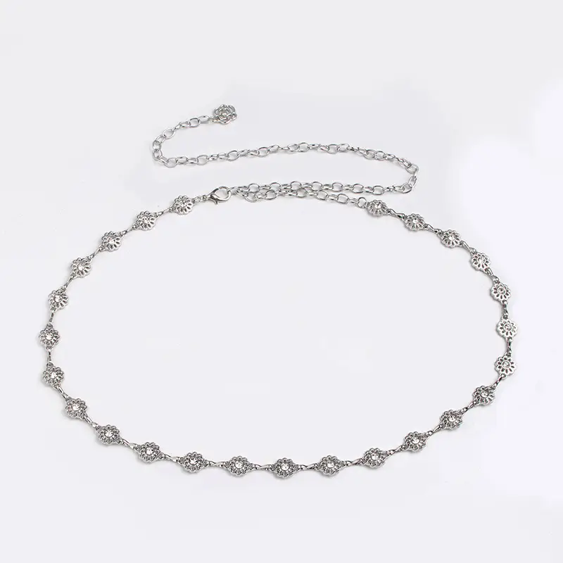 Gold Butterfly Flower Waist Chain for Women - Image 4