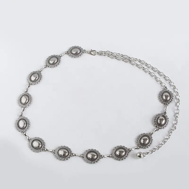 Gold Butterfly Flower Waist Chain for Women - Image 7