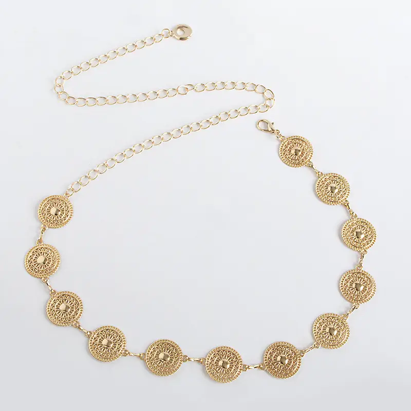 Gold Butterfly Flower Waist Chain for Women - Image 8