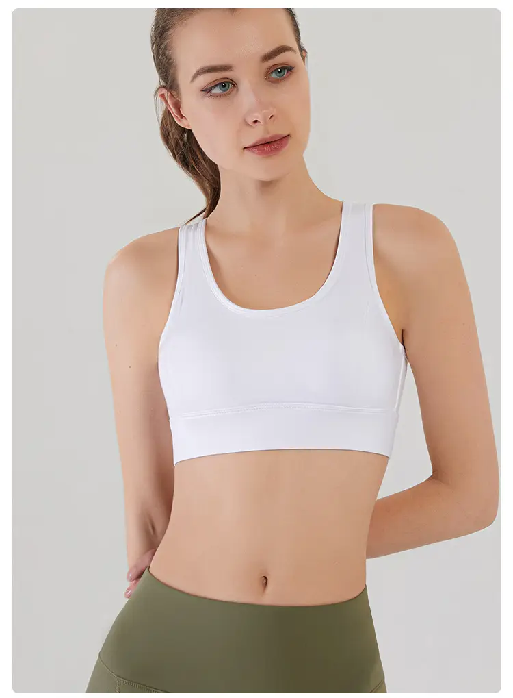Women's Mesh Push-Up Sports Bra Large Shock Proof — feature 15