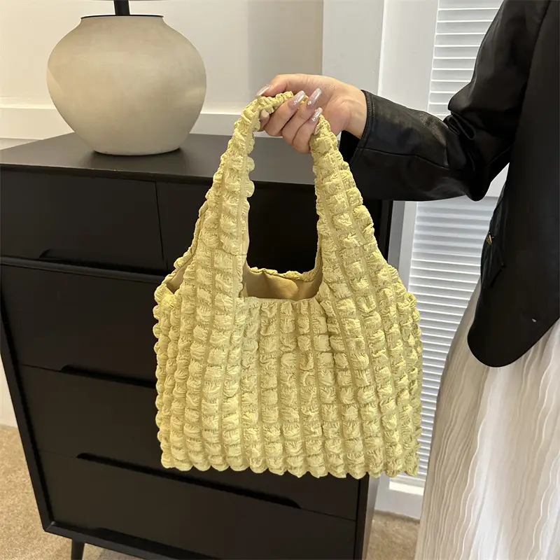 Pink Bubble Waffle Shoulder Bag 2024 - Image 7