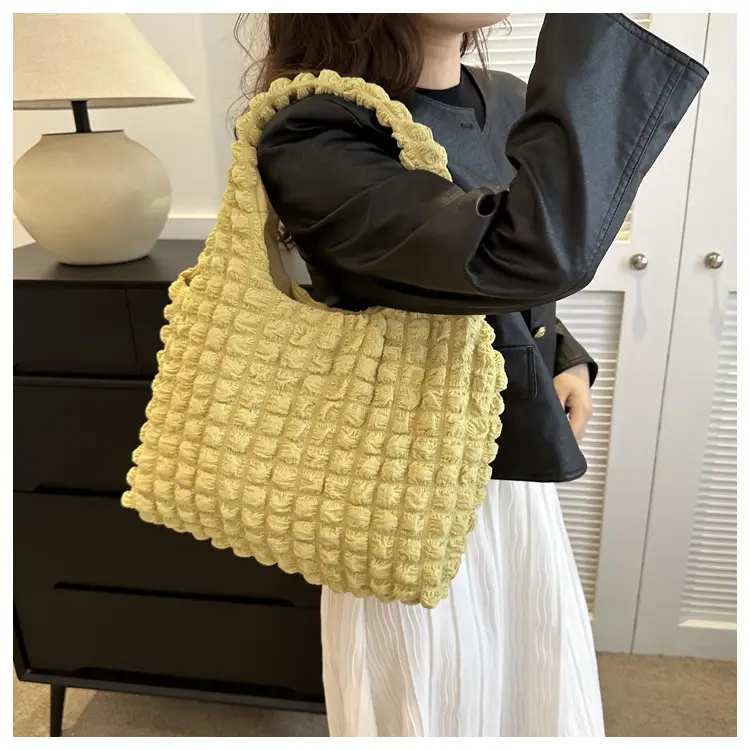 Pink Bubble Waffle Shoulder Bag 2024 — feature 16