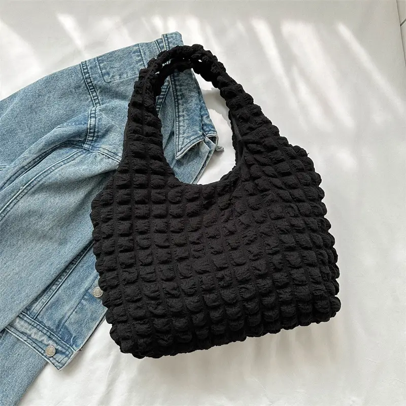Pink Bubble Waffle Shoulder Bag 2024 - Image 3